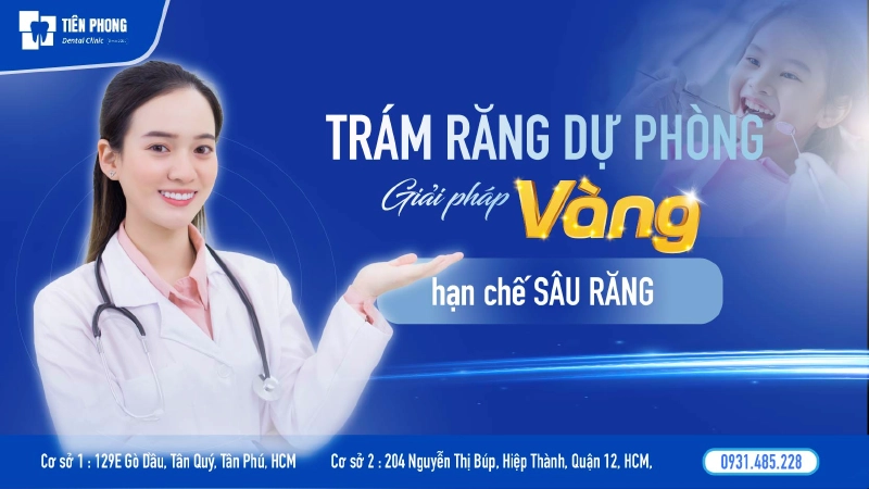 Trám răng phòng ngừa – Giải pháp “vàng” chặn đứng sâu răng sớm