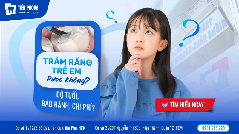 Trám răng trẻ em có cần thiết không? An toàn và những điều cần biết