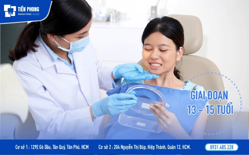 Giai đoạn 13 - 15 tuổi là lúc cần thiết để trám răng Giai đoạn 13 - 15 tuổi là lúc cần thiết để trám răng