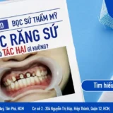 tác hại của bọc răng sứ